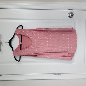 Old Navy Luxe Pink Dot tank